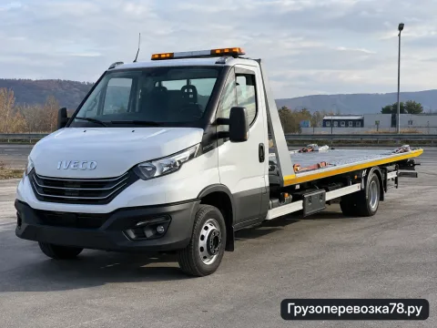 Iveco Daily эвакуатор до 5 т · flatbed · 5 т — перевозчик Андрей, Санкт-Петербург