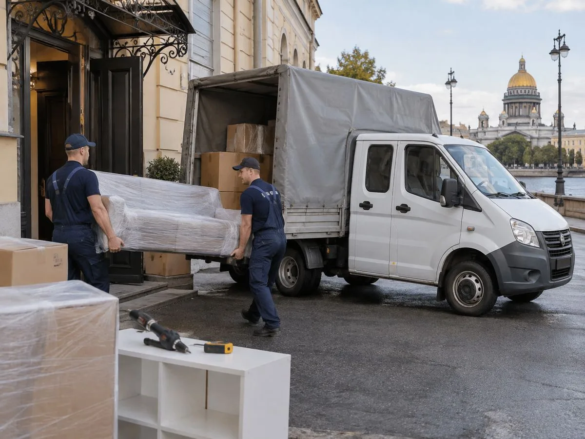 Фото перевозчика Грузоперевозки, доставка, переезды: Газель грузопассажирская · Тент · 1,5 т, Санкт-Петербург