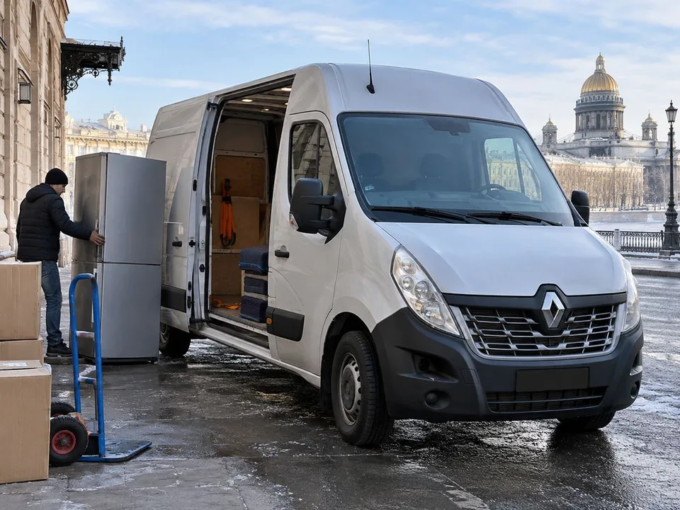Renault Master · Фургон · 1,5 т — перевозчик Перевозка холодильников, комодов (24 часа), Санкт-Петербург